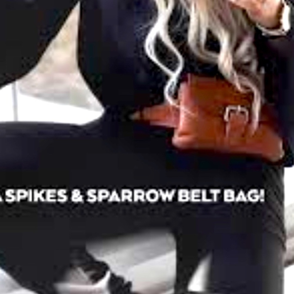 Leather Belt Bag NEW WITH TAG!!
